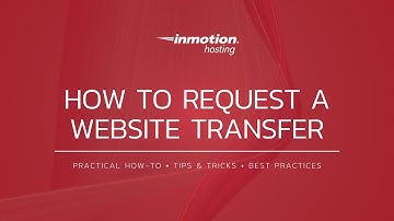 How to Request a Website Transfer From AMP