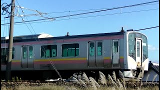 E129系A3+B18編成　信越本線上り普通442M　新潟→長岡