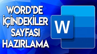 3 Dakikada Microsoft Office Word İçindekiler Oluşturma 2020