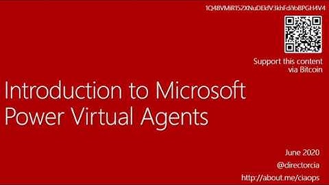 An overview of Microsoft Power Virtual Agents