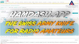 HamDash.app - a web-based Amateur Radio dashboard for real-time information and tools 🔥🔥🔥 screenshot 2