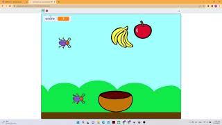 Lập trình game thu hoạch trái cây - Scratch screenshot 3