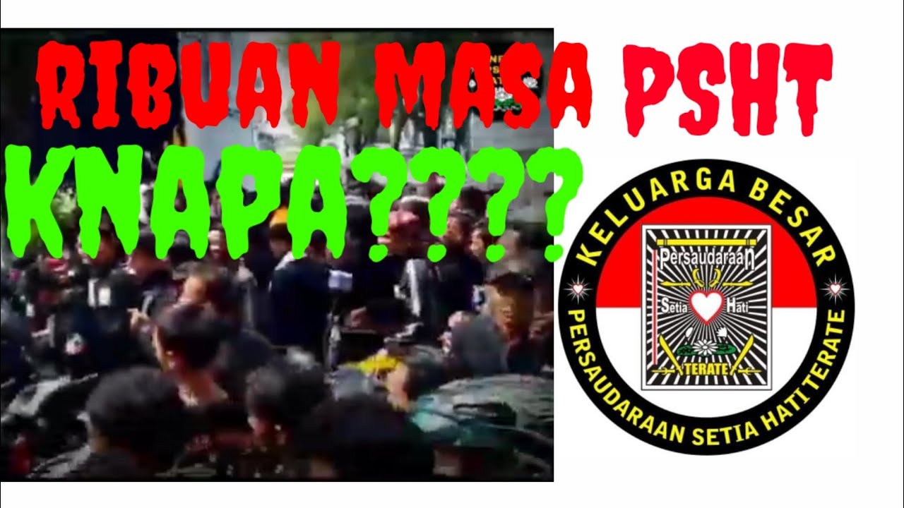  PSHT Madiun  memperjuangkan aset SH Terate YouTube