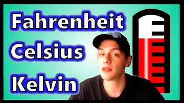 Fahrenheit, Celsius, and Kelvin Temperature Scales