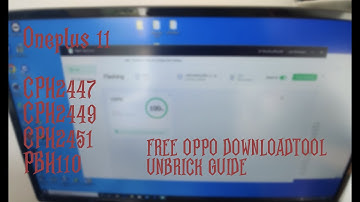 Oneplus 11 FREE EDL Unbrick guide