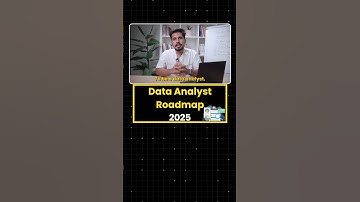 📈📊 Data Analyst Roadmap 2025 #dataanalysis #sql #python