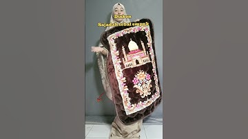 sajadah turki tebal empuk rekome dasi sajadah 2025