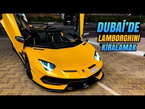 DUBAİ’DE Trilyonluk Lamborghini KİRALADIM GAZLADIM