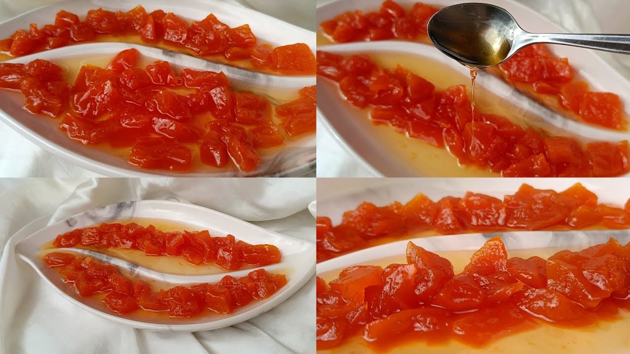 معجون الكابويا(اليقطين)🇩🇿بذوق رائع و باسهل طريقة ويبقى محافض على شكلو ولونو 💥