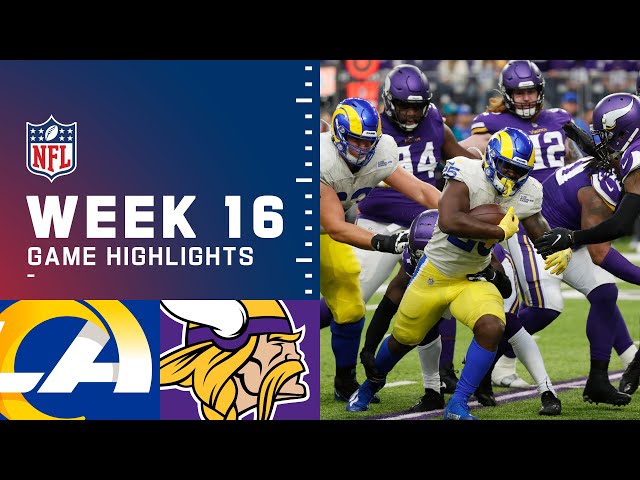 Highlights and Touchdowns: Rams 30-23 Vikings in NFL Season