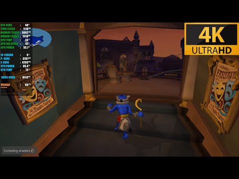 SLY 2 Band of Thieves | RPCS3 Emulator | Playable✔️ | RTX 4080 16GB | i9 13900K 5.8GHz | 4K 60FPS