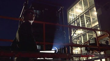 Chicago Projection Mapping - Behind the Scenes - Exterior Architecture