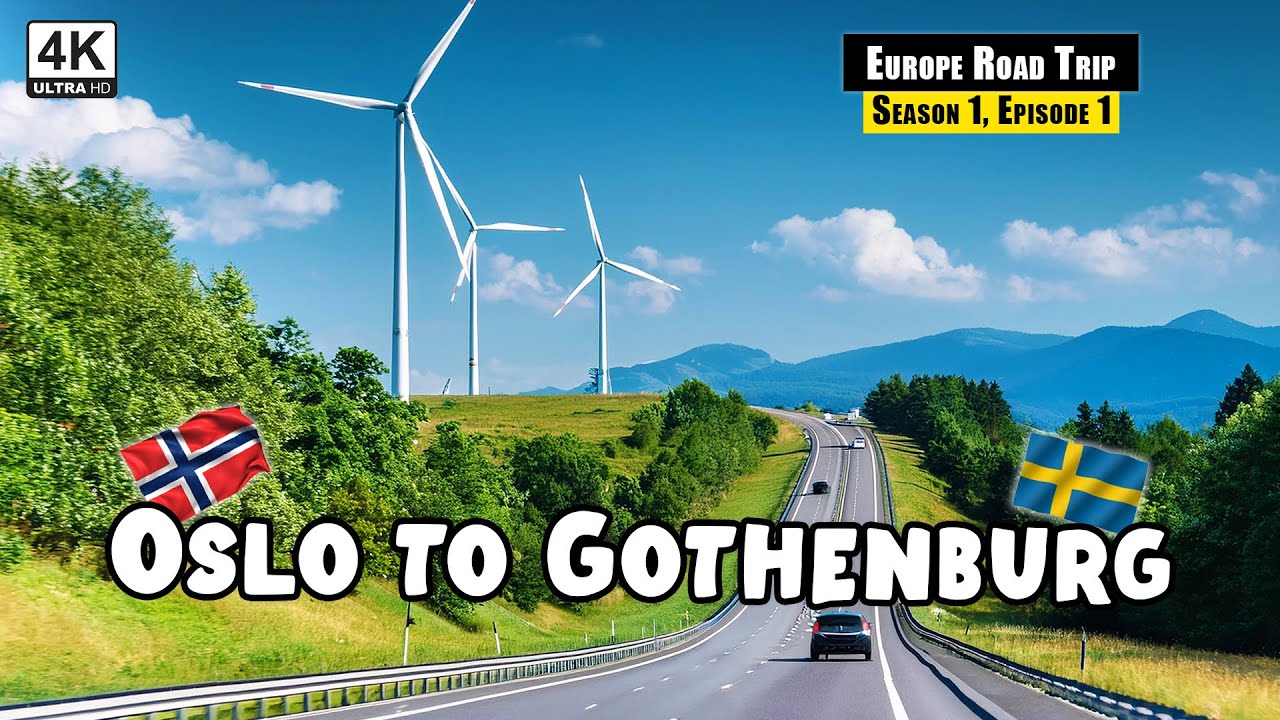 Scenic Driving trip from Norway to Sweden | Europe Road Trip, S1 Ep1