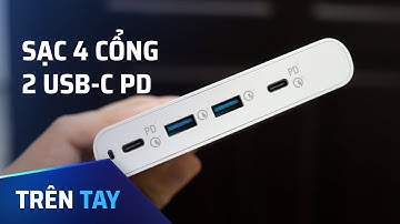 Cục sạc vừa đẹp vừa có 2 cổng USB-C PD