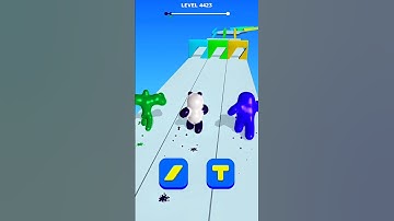 Blob Shifter 3D Level-4423 best cool game ever #games #shorts #funny