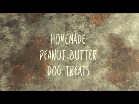 Homemade Peanut Butter Dog Treats