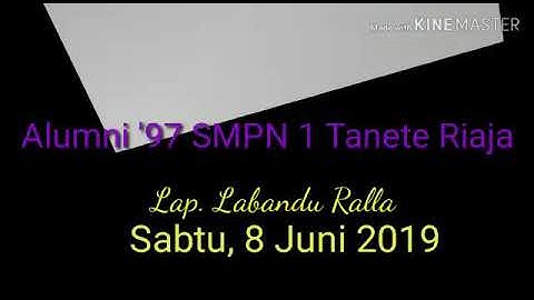 Reuni Akbar SMPN 1 Tanete Riaja Kab.Barru