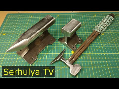 Нужные самоделки из рельсы.  Hand made.  Serhulya TV