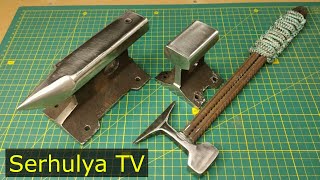 Нужные самоделки из рельсы.  Hand made.  Serhulya TV