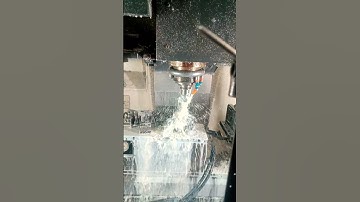 Special drill reduce tools and machining time! #cnc #youtubeshorts #cncviralshort