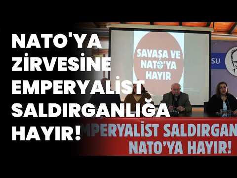 Aydın, sanatçı, gazeteci ve emekçiler NATO'ya karşı kampanya başlattı