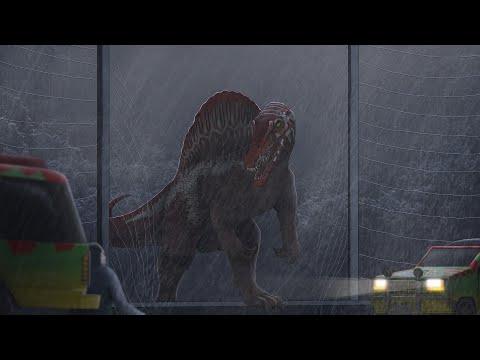 What IF the Spinosaurus Replaced Rexy in Jurassic Park?