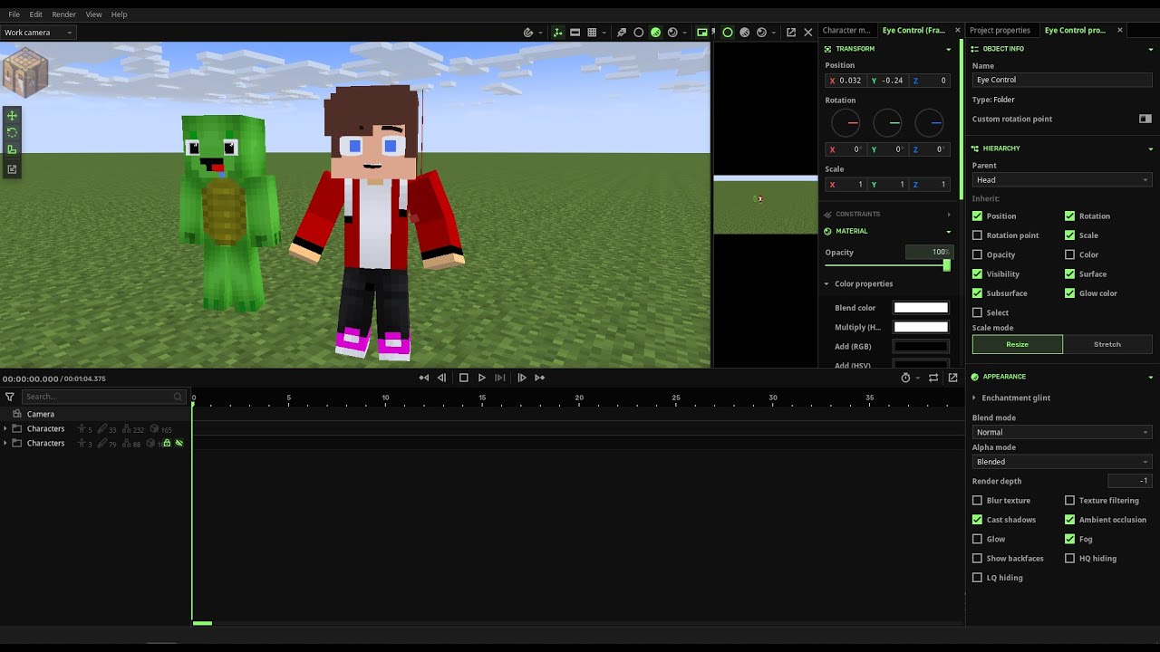 Making Minecraft animations in Mine Imator #mineimatortutorial - YouTube