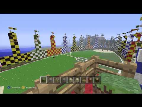Minecraft Harry Potter Quidditch Field (Xbox 360 Version)