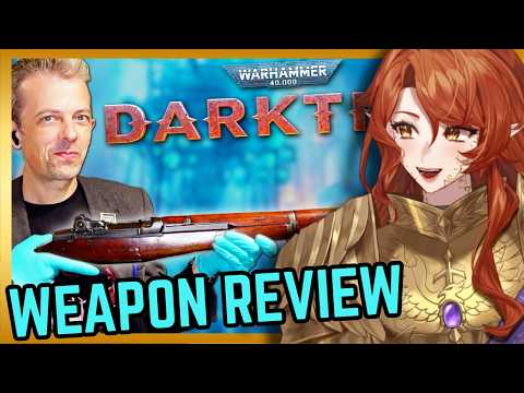 Reviewing DARKTIDE WEAPONS  | Warhammer Vtuber Reacts