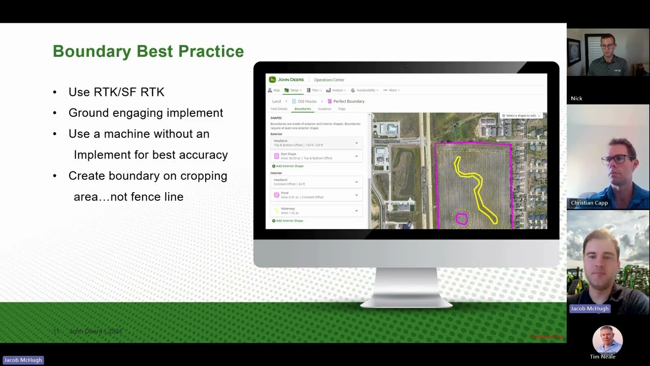 Set up the digital farm: with John Deere Operations Centre