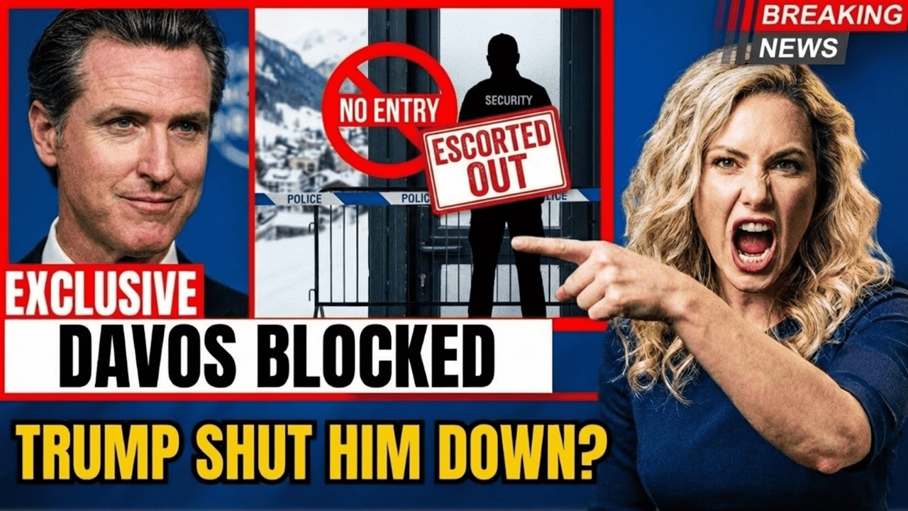 Davos Drama: Newsom Denied Entry at US Pavilion After Trump Clash