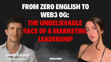 DAVID LOLAEV: FROM ZERO ENGLISH TO WEB3 OG