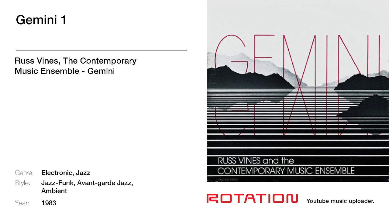 Russ Vines, The Contemporary Music Ensemble - Gemini 1