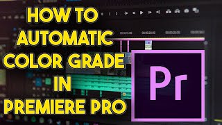 How To AUTOMATICALLY Color Correct In Premiere Pro (2023)