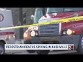 Pedestrian deaths in Nashville up year-over-year
