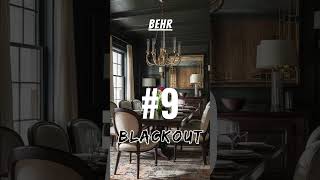 12 Unique Black Paint Colors with Gorgeous Undertones #paintcolors #blackpaint #homedecor