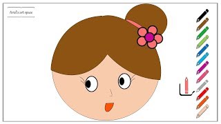 Hey guys, here is my easy and fast girls face drawing - 1 min coloring
page. coming soon (what else?) a boy's face. stay tuned... these
videos...