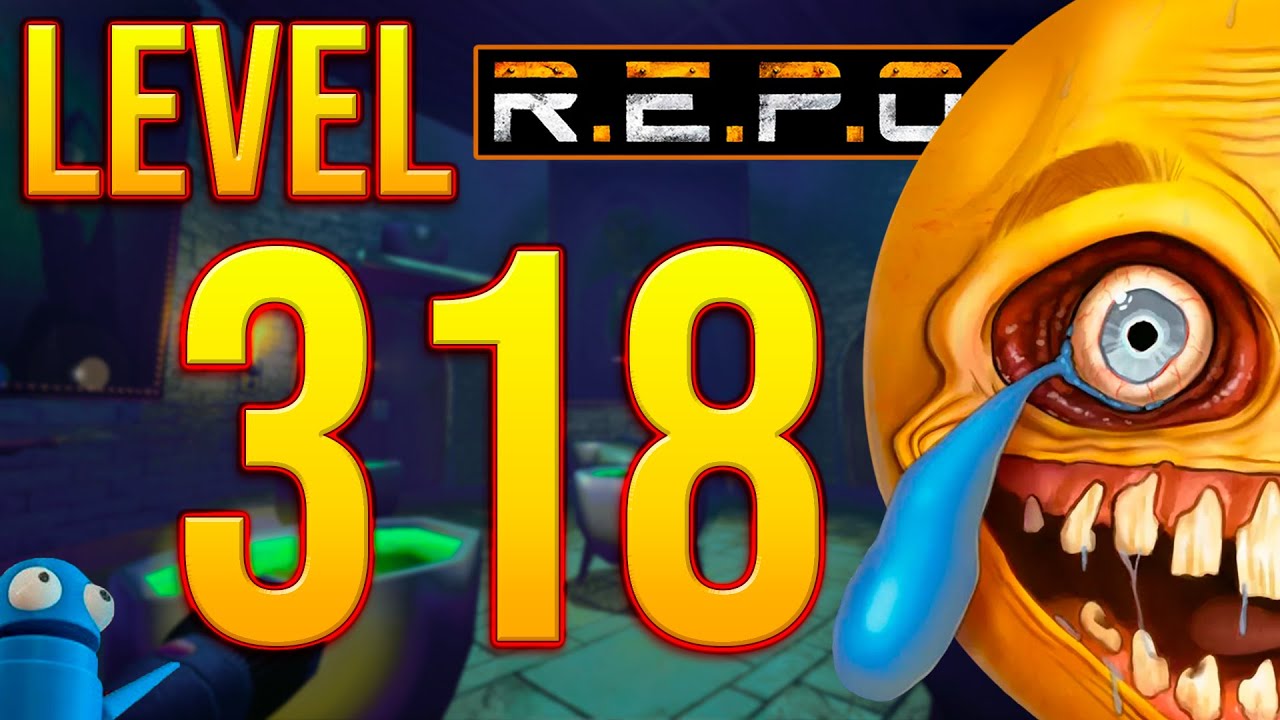 R.E.P.O. Solo World Record Level 318 | 4K 60 FPS | 100% GAMMA CHALLENGE! 💀