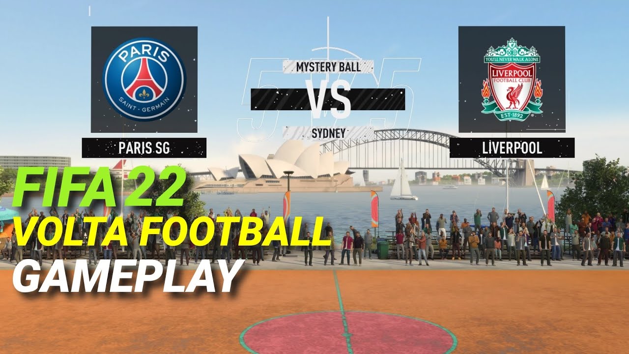 FIFA 22 FUTSAL - PSG vs Liverpool | Official VOLTA FOOTBALL Gameplay PS4