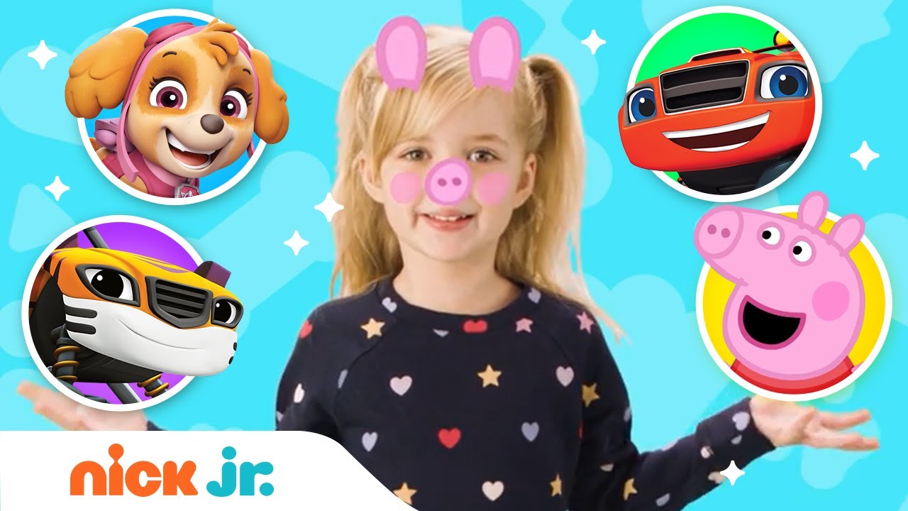 [激レア] PAPA UG & JUNIOR DEE - FOLLOW WE！ Play Junior Dress Up w/ PAW Patrol, Peppa Pig & Blaze! Ep