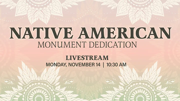 Native American Monument Dedication