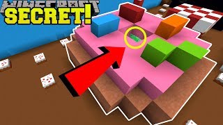 Minecraft: SECRET INSIDE THE DONUT!! - FIND THE BUTTON EMERALD - Custom Map screenshot 3