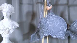 大きいサイズセクシーぽっちゃりブラ&ショーツセット