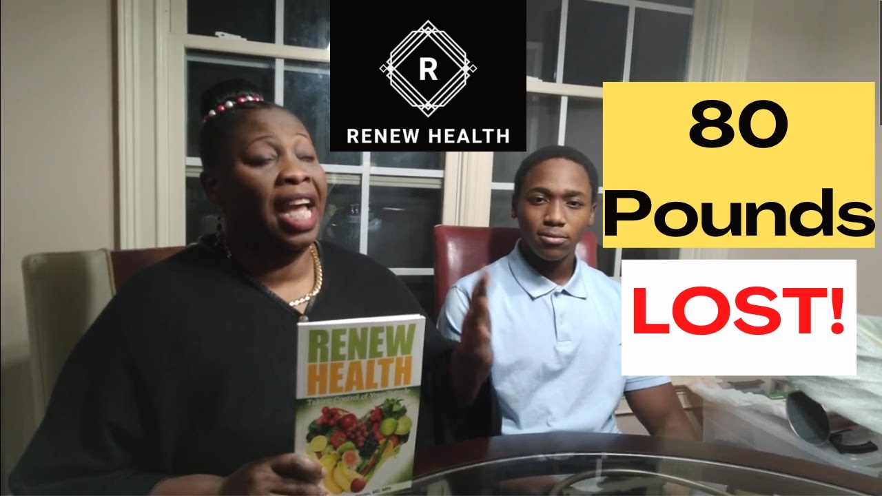 Renew Health Success Story: Michael Bediako (16 year old) - lost 80 lbs in 6 months