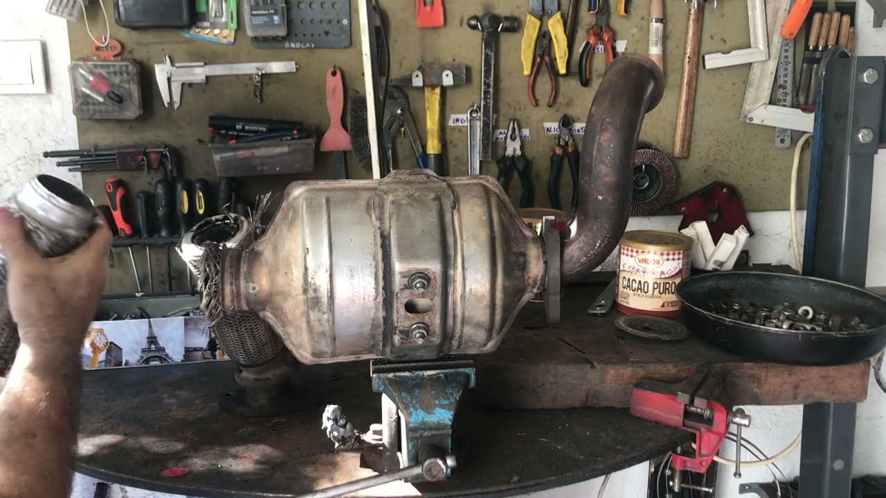 JT Convertidor Catalítico De Escape Compatible Con Ford Focus