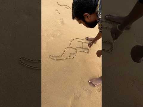 Draw an elephant using sh #art #shorts