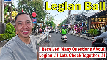 I Received Many Questions About legian Situation Now..!! Lets Check Together..!! Legian Bali Update