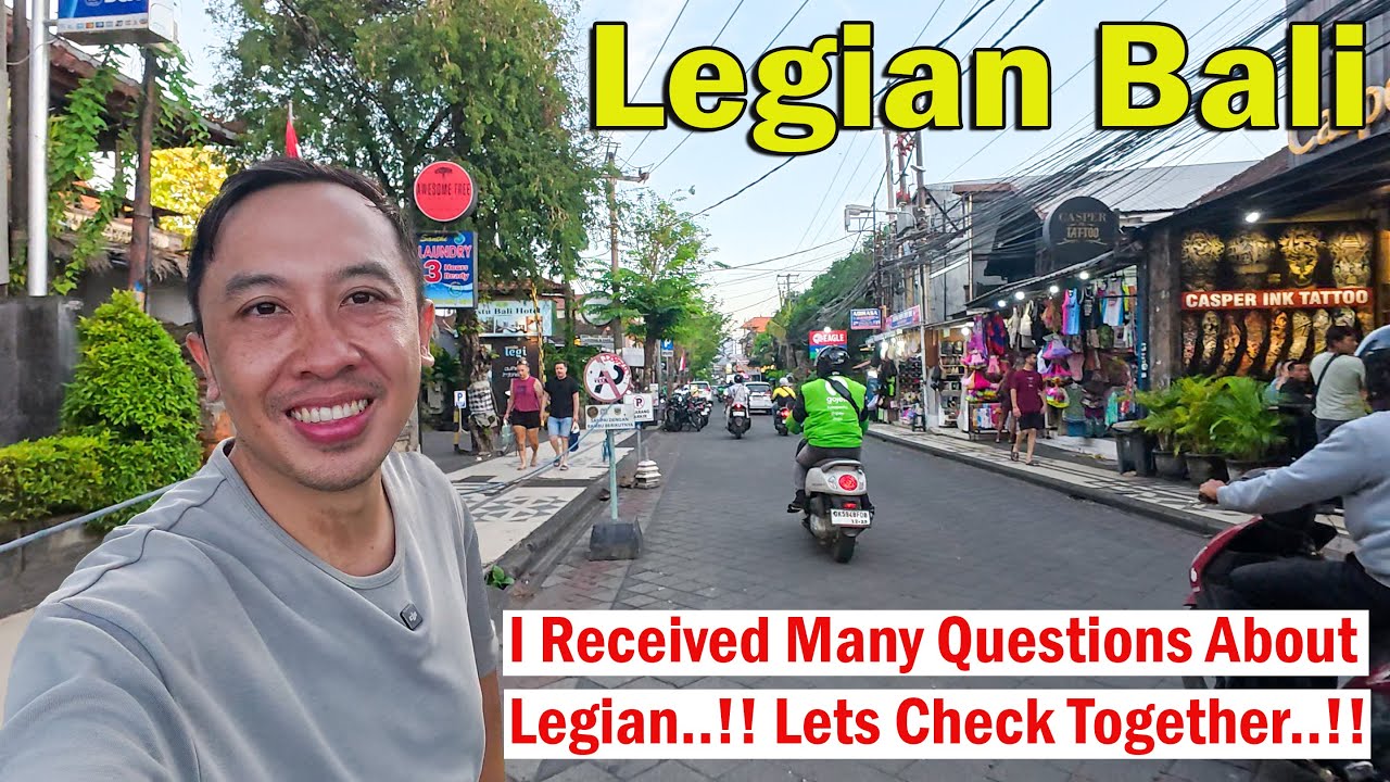 I Received Many Questions About legian Situation Now..!! Lets Check Together..!! Legian Bali Update