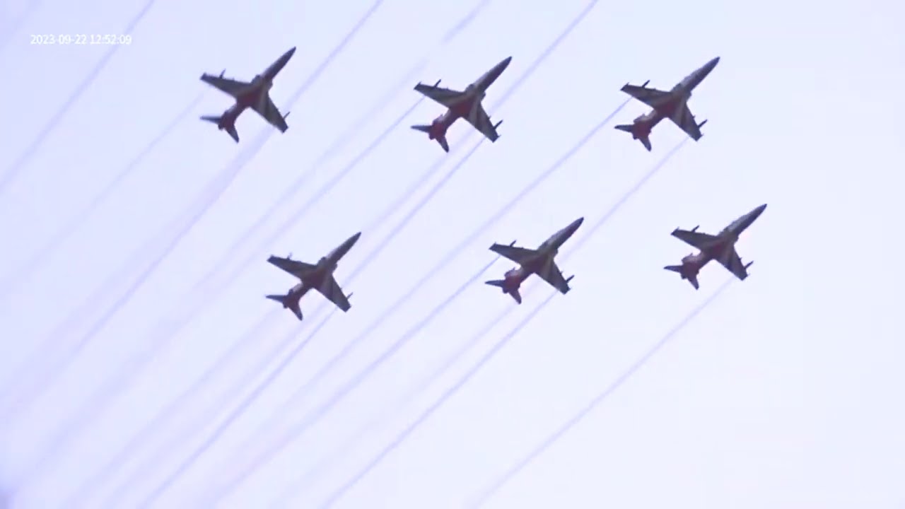LIVE: Mega 'Air Show' from Jammu Airforce Station