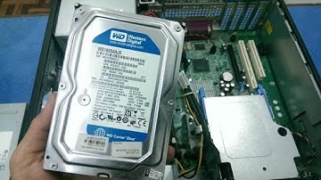 Dell Optiplex Desktop Upgrade, Hard Drive Install Replace Change